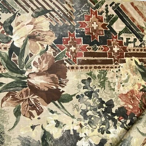 Wolfgang John Fabric Oasis Fresco Collection 6 yards 5 In Floral Vintage  - Picture 1 of 11