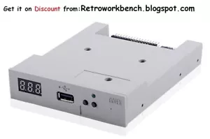 Gotek FF(HxC Compatible) USB Drive for PC Amstrad Amiga Atari BBC Synthesizers - Afbeelding 1 van 3