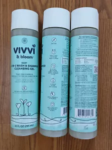 Vivvi & Bloom 2-In-1 Baby Wash & Shampoo Cleansing Gel, 10 Fl. Oz Vivi And Bloom - Picture 1 of 1