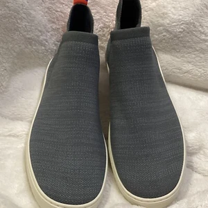 Rothy's The Chelsea Mountain Gray Textile Sneakers Women’s US 11.5 EU 42.5 - Picture 1 of 12