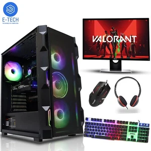 Gaming PC Bundle Intel i7 6th Gen 16GB DDR4 1TB + 120GB SSD RTX 3060 Windows 11 - Picture 1 of 6