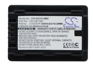 3.6V Battery for Panasonic HC-V130 VW-VBT190 Quality Cell NEW