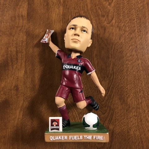 AUSTIN BERRY Quaker Fuels the Fire Bobblehead Cover