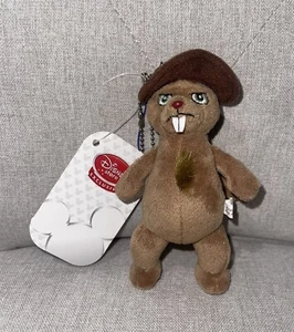 Official Disney Store Phineas & Ferb AGENT S Squirrel Mini Plush Keychain Japan - Picture 1 of 8