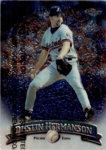 1998 Topps Finest Dustin Hermanson . Montreal Expos #24