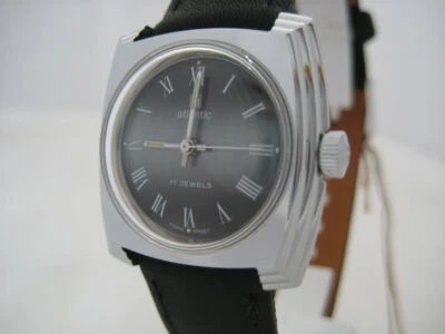 NOS NEW VINTAGE SWISS STAINLESS STEEL WATER RESIST ATLANTIC WOMEN'S WATCH 1960'S - Image 1 of 3
