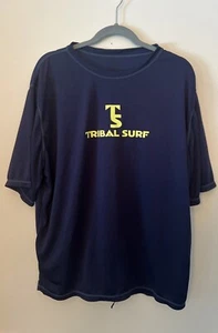 Protector contra erupciones Sunspecs Tribal Surf para hombre manga corta azul marino talla L - Imagen 1 de 4
