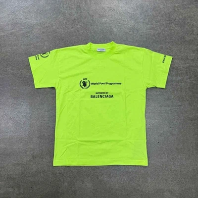 Balenciaga футболка "WFP" неоновые новый размер M - (1852-114) - Изображение 1 из 4