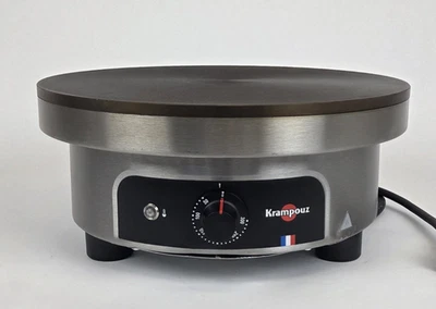 Crepesgerät Krampouz CTRO4AA Komfort  40cm Elektro Crepemaker Crepes Platte, B-W - Bild 1 von 4