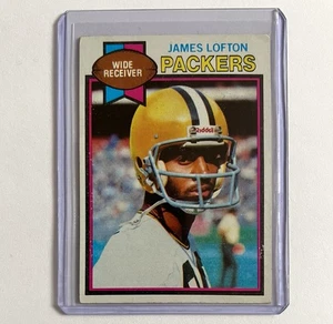 James Lofton 1979 Topps #310 Rookie Vintage Trading Card Green Bay Packers NFL - Picture 1 of 4