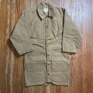 Vintage Filson Double Cruiser Jacket Coat Waxed Tincloth Medium USA Style 68 - Picture 1 of 16