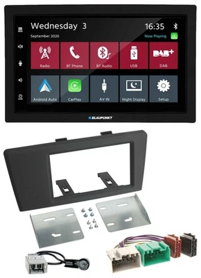 Blaupunkt 2DIN MP3 USB Bluetooth DAB Autoradio für Volvo S60 S70 C70 V70 00-03 - Bild 1 von 4