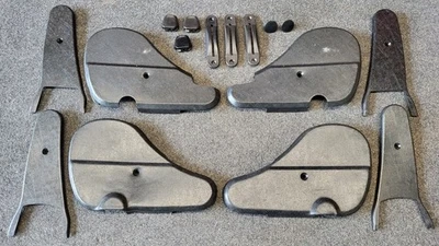 Jeu de garnitures de siège avant gauche droite BmW E21 1868863 1868864 - Photo 1/4