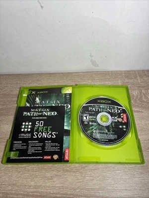 The Matrix: Path of Neo (Microsoft Xbox, 2005) Complete In Box CIB w/ Manual - Image 1 of 4
