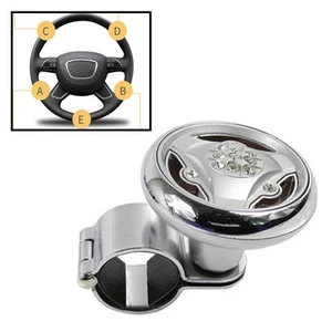 Universal Auto Lenkradknauf Lenkhilfe Lenkknauf Lenkradknopf Lenkgriff Drehknopf - Picture 1 of 4