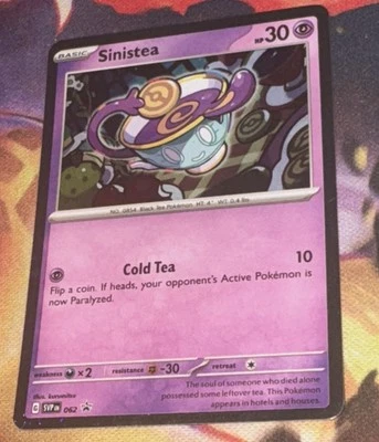 Sinistea 062 Sv: Scarlet & Violet Promo Cards Holo - Image 1 of 2