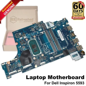 Dell Inspiron 3493 3593 5593 Laptop Motherboard i5-1035G1 1.0GHz LA-J081P 47MF0 - Picture 1 of 7