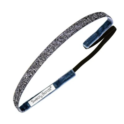 Womens and Girl Headband - Non-Slip Velvet-Lined Glitter Hairband - Viva Diva... - Image 1 of 4