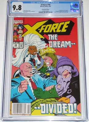 X-Force #19 CGC 9.8 Edición Quiosco Febrero 1993 Primera aparición de Copycat Foto 1 de 2
