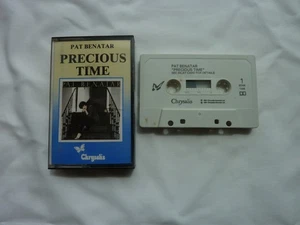 Pat Benatar Precious Time 9 tracks UK reissue album on cassette tape - Picture 1 of 3