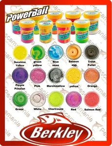 Pasta trota Berkley PowerBait® Select Glitter Trout Bait pastina galleggiante - Imagen 1 de 46
