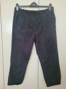 M&Co Petite Trousers Black Size L. Pre-worn - Picture 1 of 3
