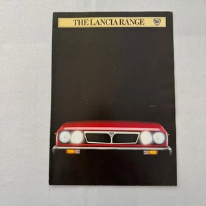 Vintage LANCIA Car Sales Brochure Delta Trevi HPE Gamma Monte Carlo UK Market - Picture 1 of 6