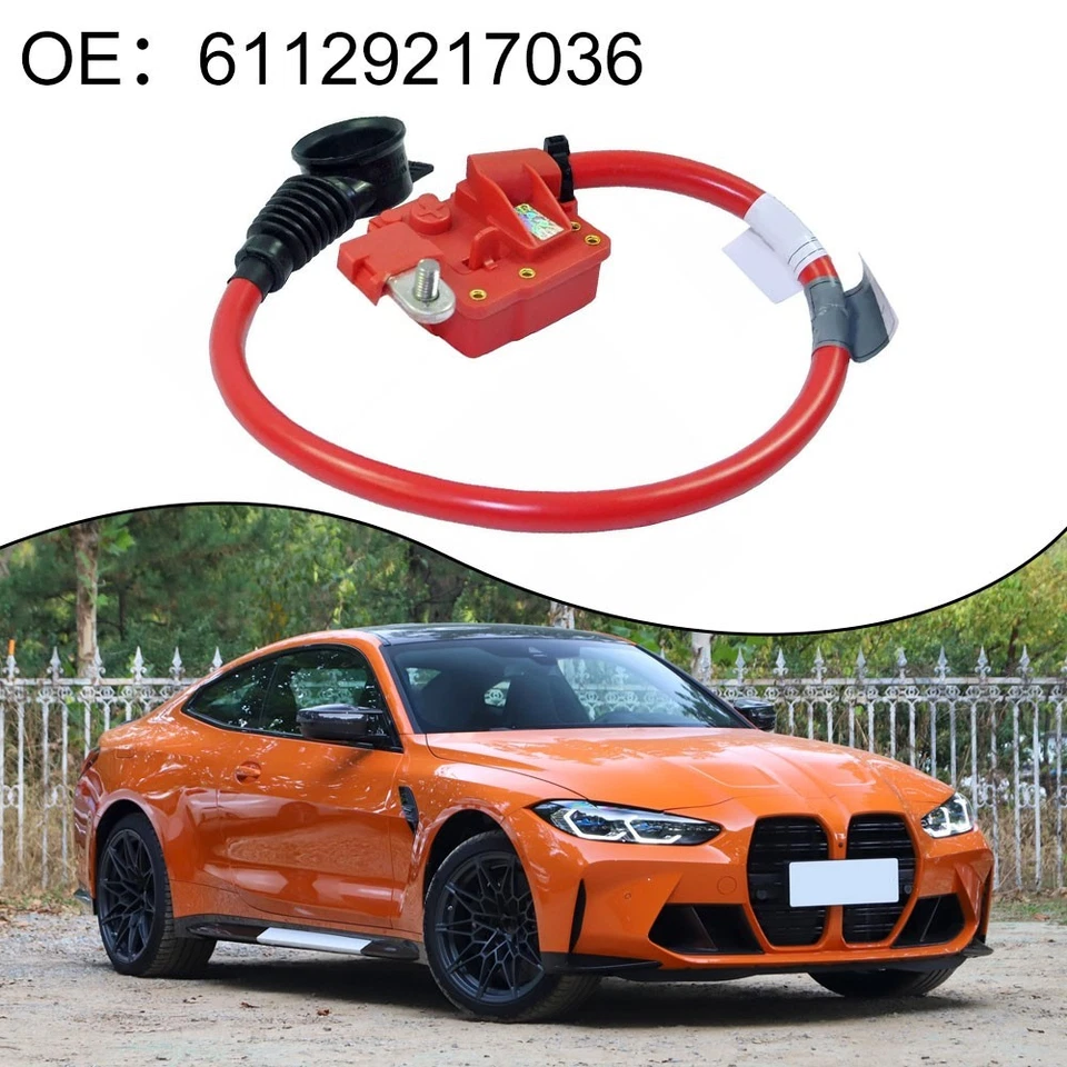 Battery Cable for BMW 5 Series F10 535i & F6 Series OEM 61129217036 Secure Fit - Image 1 of 4