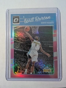 2016-17 Donruss Optic PINK #88 Will Barton # /25 DENVER NUGGETS RARE - Picture 1 of 3