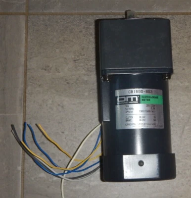 ORIENTAL MOTOR CLUTCH & BRAKE MOTOR CBI590-803 3 PHASE - Image 1 of 4