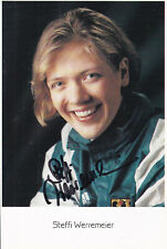 Steffi WERREMEIER - Deutschland, Silber Olympia 1992 Rudern, Original-Autogramm!