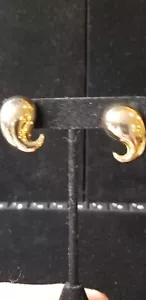 Pendientes Vantage en tono dorado - Imagen 1 de 7