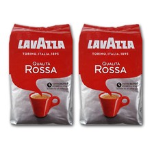 Lavazza Qualita Rossa Bohnen - 2 Pakete je 1000 G - Neuware