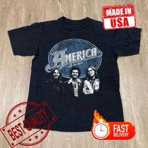 Rare America Band 1970 Cotton Tee Gift For Fan S to 5XL T-shirt - Picture 1 of 5