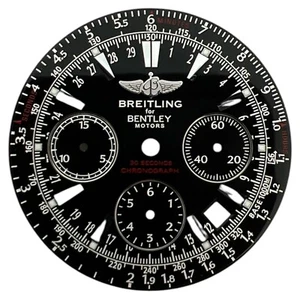 Genuino Breitling Bentley Motors 48 mm esfera negra A25362 - Imagen 1 de 4