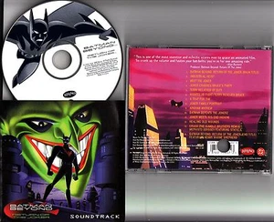 BATMAN BEYOND RETURN OF THE JOKER Rare Soundtrack CD (2000 Animated Movie) Promo - Picture 1 of 2