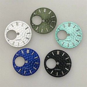 28,5 mm grün leuchtend mechanisches Uhrenzifferblatt für NH34/NH38 Uhrwerk - Bild 1 von 15