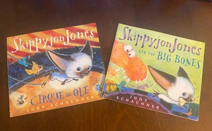 Lot of 2 Skippyjon Jones Softcover Books by Judy Schachner - Picture 1 of 11