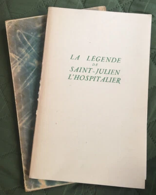 Vintage Limited Numbered French Book “La Legende de Saint Julien l'Hospitalier” - Image 1 of 4
