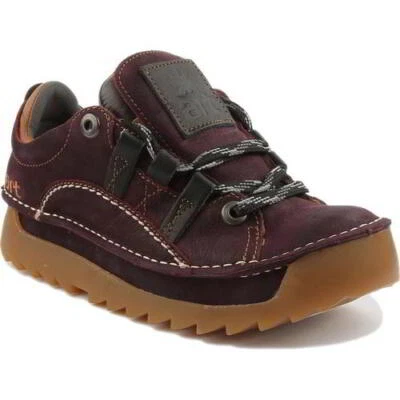 Art Skyline 590 Purple Womens Ladies Chunky Lace Up Trainers Shoes Size 4-8 - Image 1 of 4