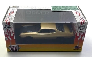 M2 Machines - Auto Drivers - Gold  1970 Ford Torino Cobra - #09-18 - Picture 1 of 3
