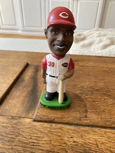 Ken Griffey Jr Cin. Reds Baseball Hand-Painted Bobblehead Bobble Dobbles 2001 - Picture 1 of 1