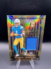 2023 Panini Gold Standard Quentin Johnston Newly Minted Patch 231/399! Chargers