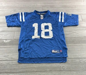 Indianapolis Colts Jersey Youth Large Reebok On Field NFL Peyton Manning #18 - Picture 1 of 8