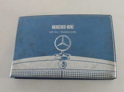 Polstermappe Polstermuster Mercedes Benz R107 Sl C107 SLC W114/W115/8 V.1972 - Imagen 1 de 4