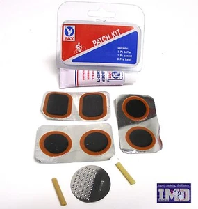 Kit PEZZE riparazione camera d'aria PAX foratura bicicletta bici MANUTENZIONE - Foto 1 di 1