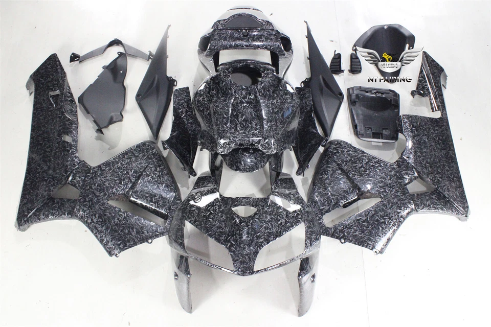 Carenagem pintada de fibra de carbono forjada FK para carroceria Honda CBR600RR 2003-2023 - Imagem 1 de 4