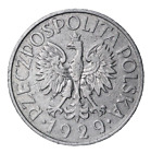 POLOGNE ,1 Zloty 1929 , 25mm;7gr /: LD034
