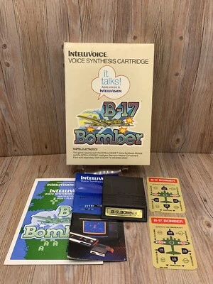 B-17 Bomber Intellivision Mattel Electronics CIB - Image 1 of 4