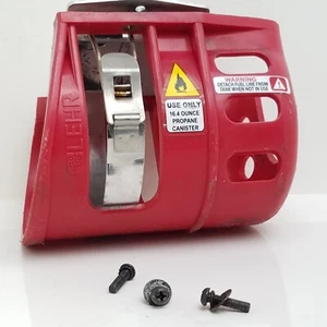 Craftsman (Lehr) Propane Trimmer LP canister clamp and shroud with screws - Picture 1 of 6